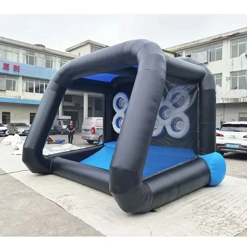 Hot Sales Exicting Inflatable Shooting Gallery Light System Game Interactive Combi Sport Arena For Sale