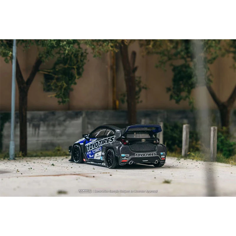 TW In Stock 1:64 Pandem GR Yaris TOYO Diecast Diorama Car Model Collection Miniature Toys Tarmac Works