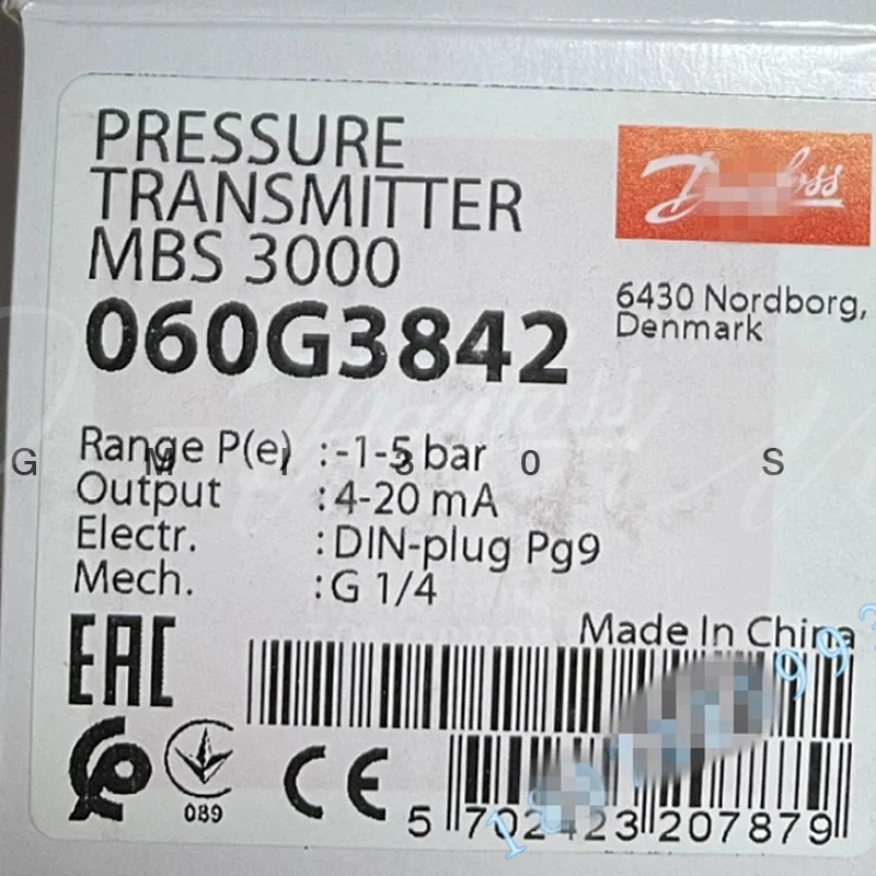 

1PC NEW FIT FOR Pressure transmitter sensor MBS3000 - 1~5bar 060G3842