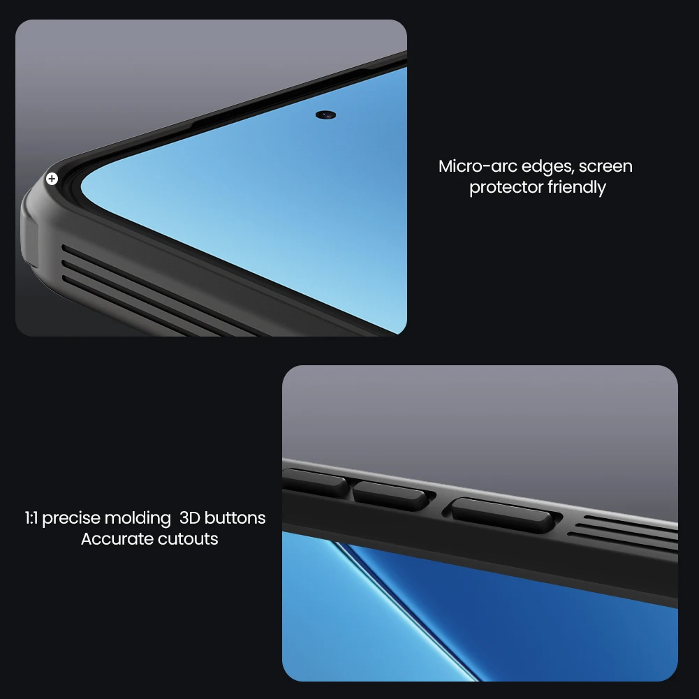 Für Xiaomi 15t Hülle NILLKIN Passgenaue Hülle Camshield Super Frosted Shield Hülle Objektivschutzabdeckung Für Xiaomi 15t – Detail 11