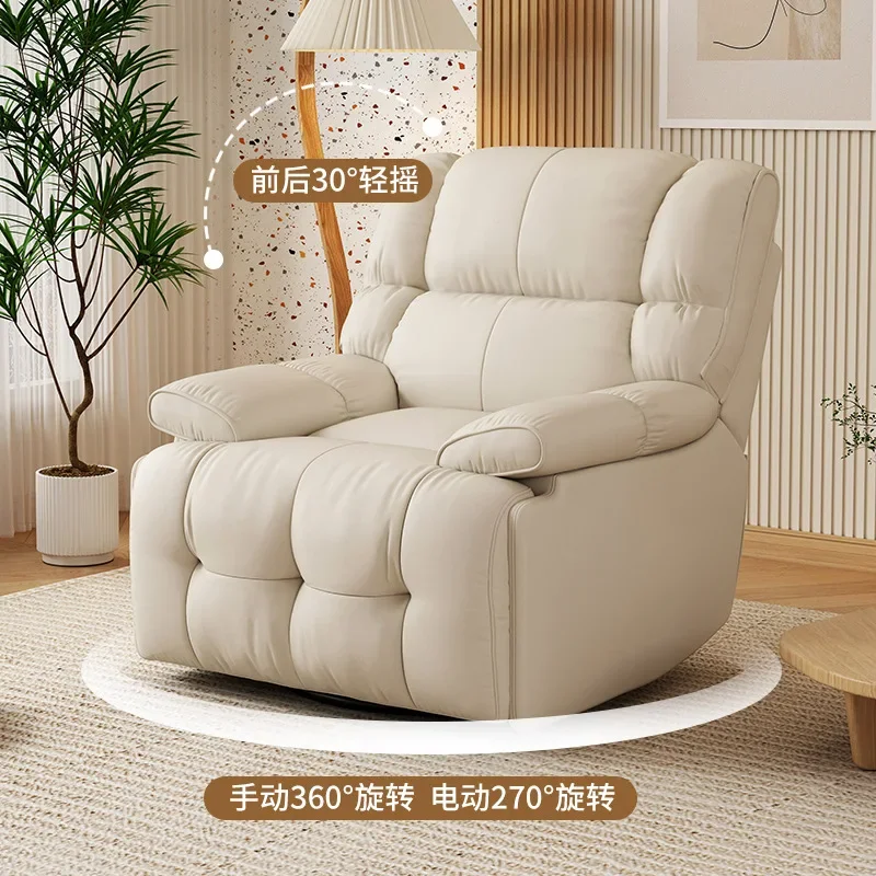 massage can sleep comfortable sofa chair First-class space single sofa cabin electric function can