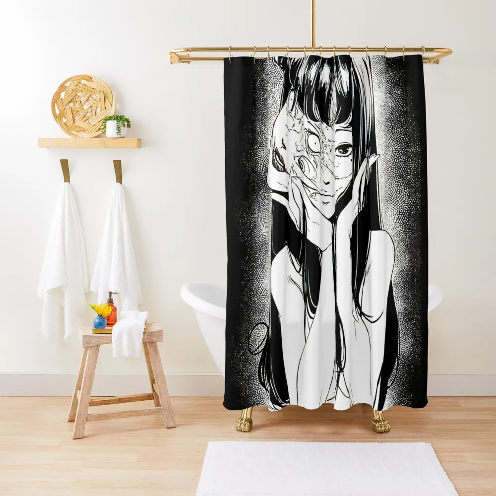 

Tomie Ito v3 Shower Curtain Shower For Bathroom Set Waterproof Shower Curtain
