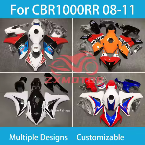 Motorbike Cross Fairng Kit CBR 1000RR 08 09 10 11 Motorcycle Fairings for Honda CBR1000RR 2008 2009 2010 2011