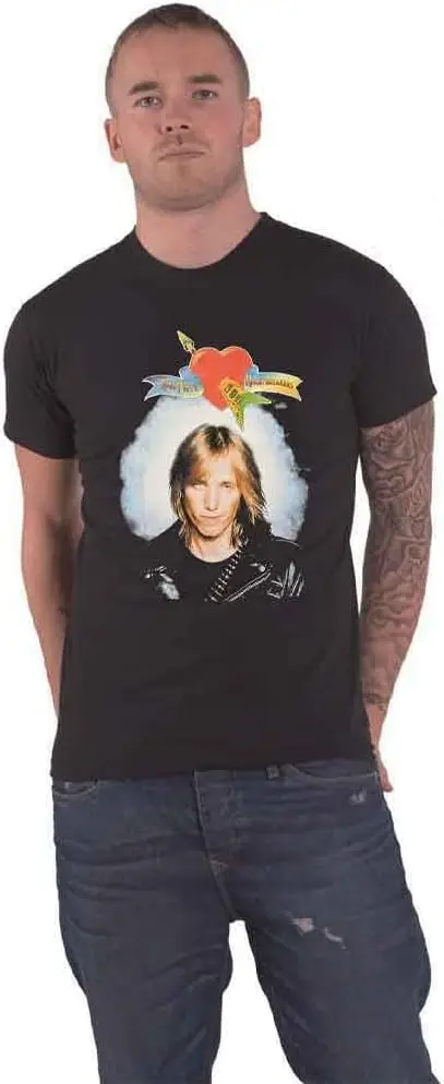 Tom Petty And The Heartbreakers T Shirt 1St Album Official Unisex Black