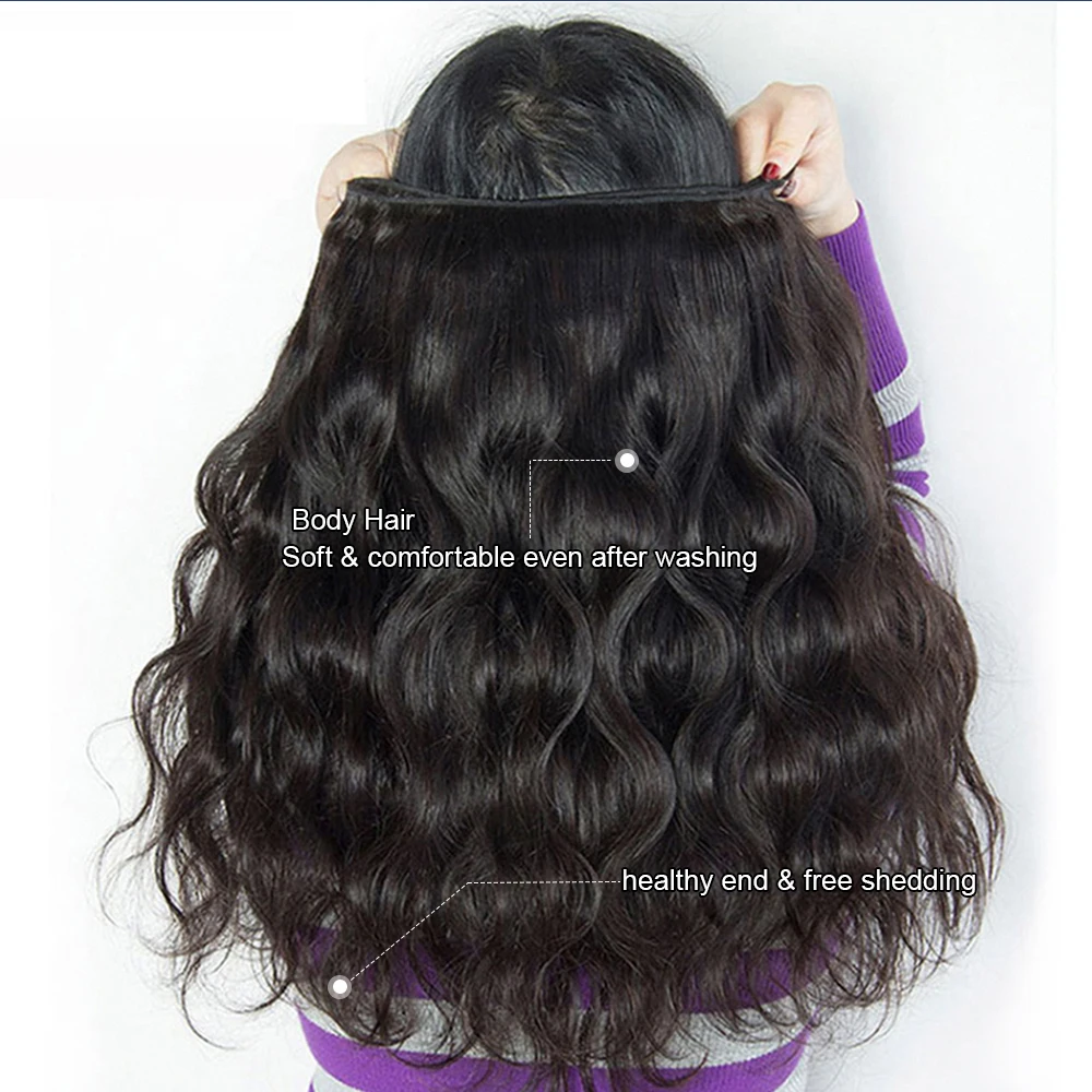 100% человеческие волосы для наращивания Megeen, объемные волнистые волосы 1/3/4, перуанские волосы 20/30 дюймов, 15 А, волосы с двойным переплетением, волнистые волосы для женщин