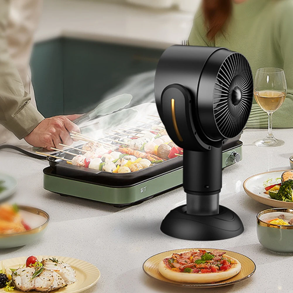 

Кухонный вытяжной вентилятор, настольная вытяжка, 15-градусная регулируемая кухонная вытяжка, мини-стол для приготовления пищи, барбекю в помещении