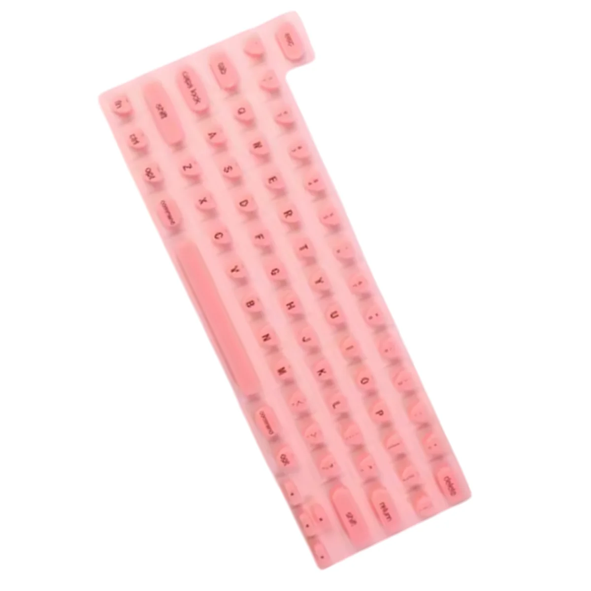 Abgn nail art teclado capa unhas longas teclado guarda protetor capa para portátil universal