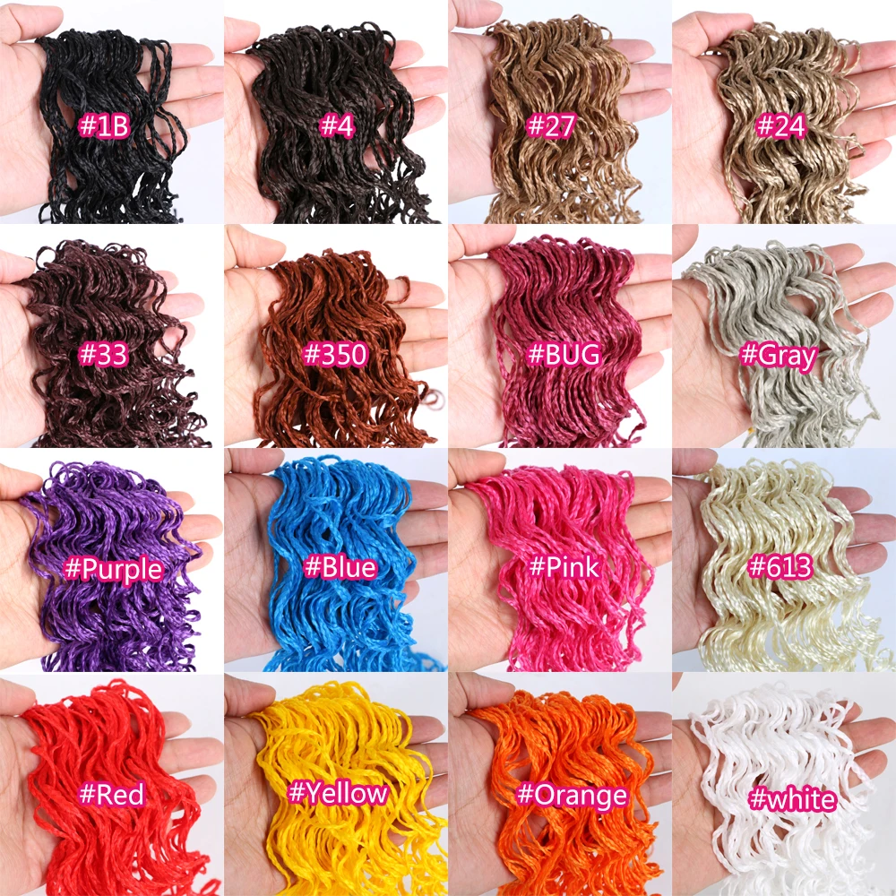 Dairess-Tresses Synthétiques Bouclées Zizi pour Femme, Extensions de Cheveux au Crochet, 20 Pouces