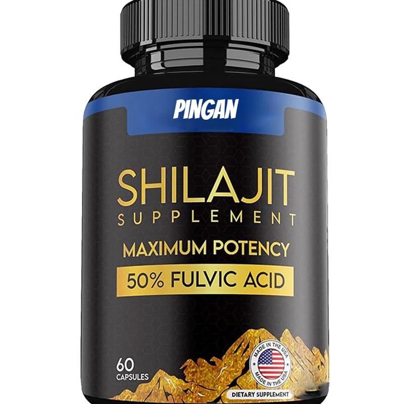 

Shilajit (50% полная кислота) 60 капсул | 85+след Минералы | Мужчины и женщины, капсульная добавка Shilajit