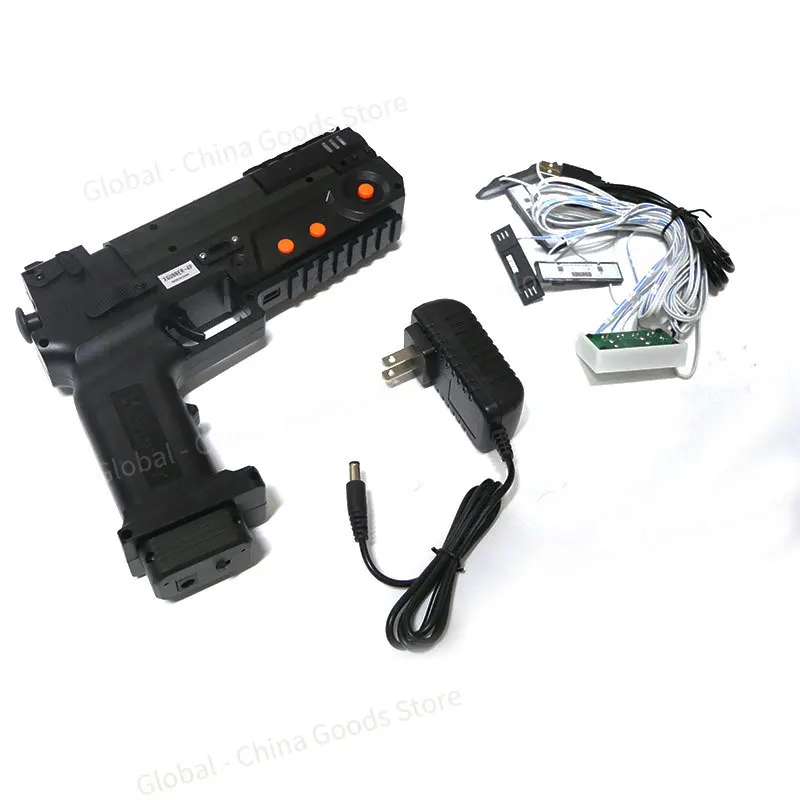 XGUNNER Wireless Gaming Light Gun Pistol Recoil and Vibration for PC Arcade Simulator Independently Developed with Unique System