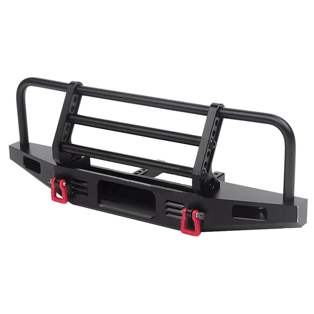 Metal Adjustable Front Bumper For 1/10 Trax Trx4 Trx-4 Defender Axial SCX10 II 90046 90047 EX86100 Redcat GEN 8 RC Crawler Car