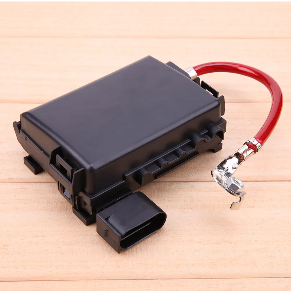 Car Fuse Box Battery Terminal Accessory for Volkswagen Bora Golf Mk4 98-05 Car Auto Accessories Battery Fuse Box