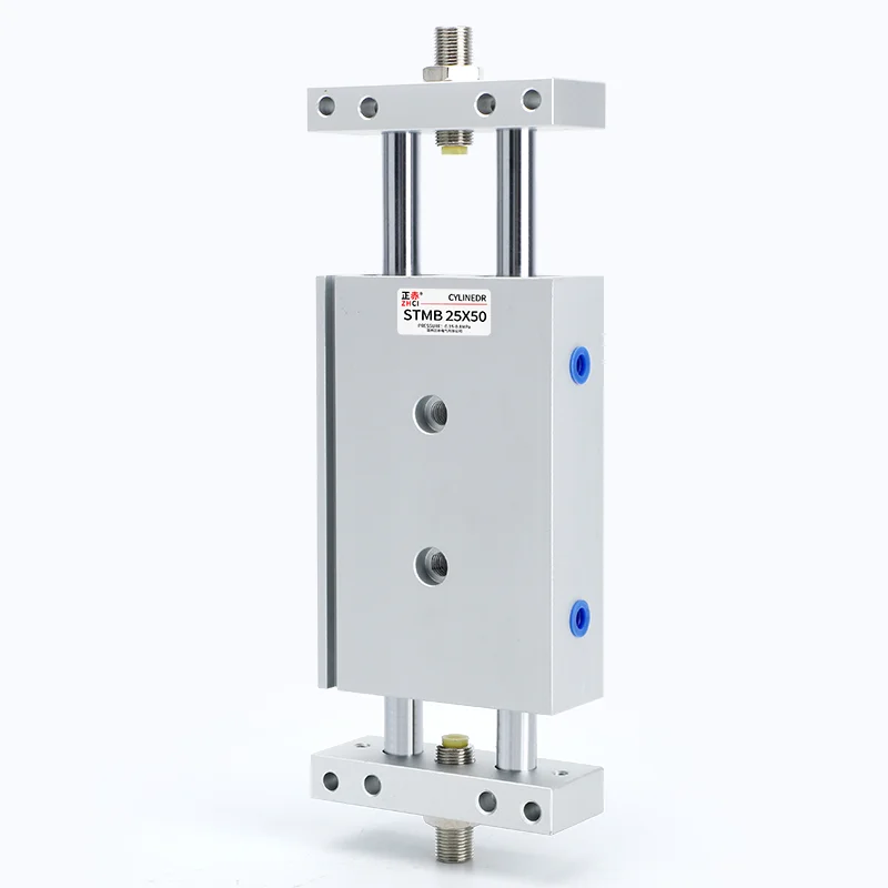 Three-Bar Three-Axis Pneumatic Fine Cylinder TCL TCM-12 16 20 25 32 40 63-10 30 100 with Steel Guide Rod Piston Core Components