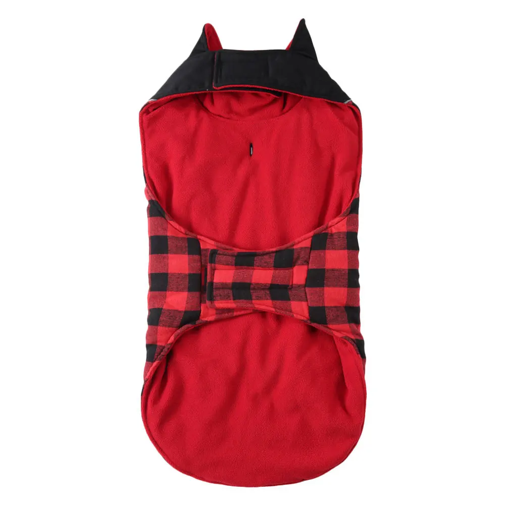 

1Pcs Pet Christmas Raincoat Puppy Waterproof Clothes Multi-Function Warm Dog Jacket Outdoor Windproof Outfit Pet Raincoat