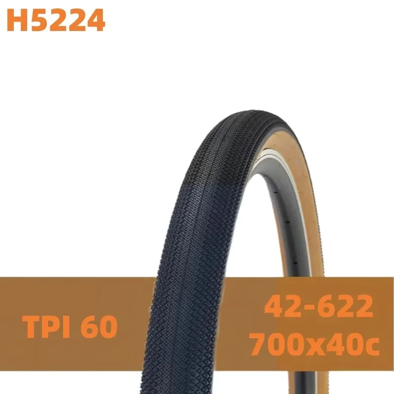 CHAOYANG Gravel Bike Tyre Cross Country Road Bicycle Tire 700X32c 35C 38C 40C Brown Edge Retro Outer Tyre for Off-Road Cycling