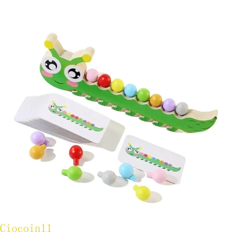 Y1ub Cartoon Farbpaarung Logisches Denken Spielzeug für Kleinkind Early Learning Education