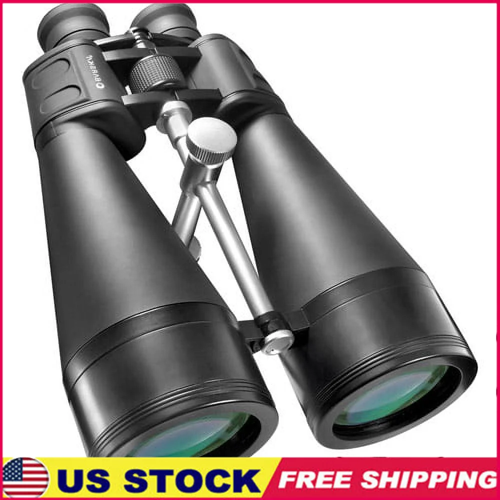 20x80 High Power Outdoor Binoculars with Tripod Adaptor Multi Coated Optics Carrying Case Lens Cloth Hunting Birdwatching Events