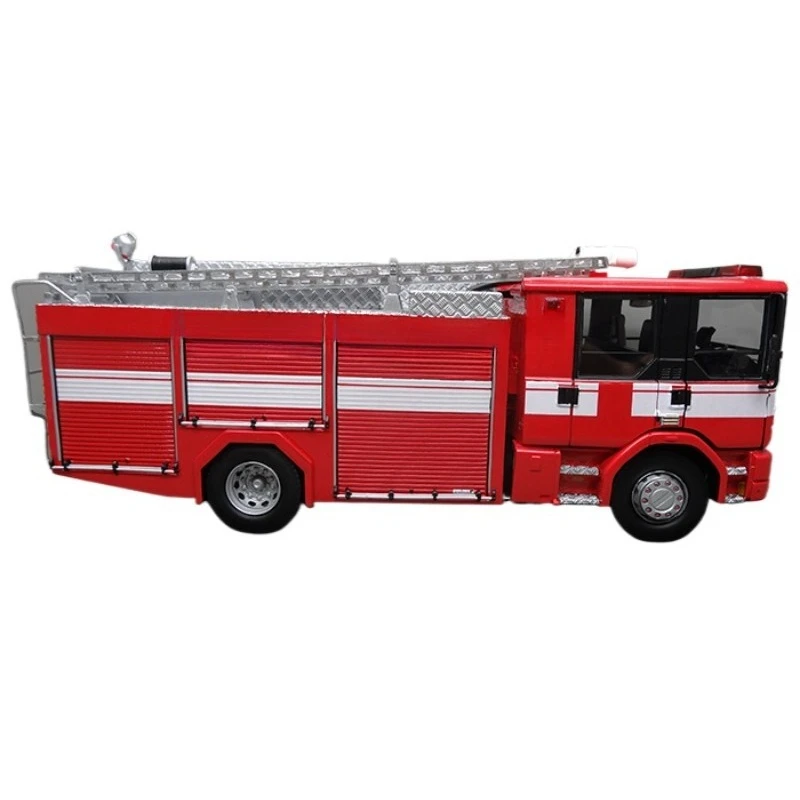 

High quality 1/35 size cast concrete pump truck model toy customers give gifts