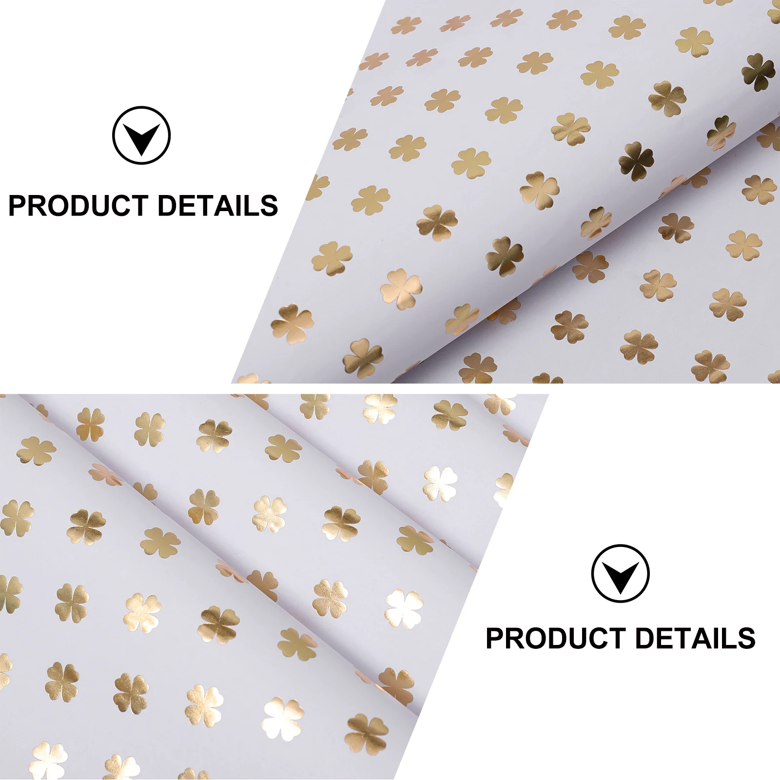 

5pcs Creative Gift Wrapping Diy Packaging Paper Present Wrapper For Christmas Birthday Party Eco Friendly Premium Decoration