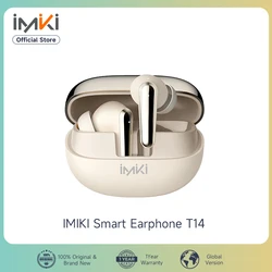 IMIKI-auriculares T14 con Bluetooth 5,3, dispositivo de audio con micrófono incorporado, 6 micrófonos con ANC y ENC, novedad