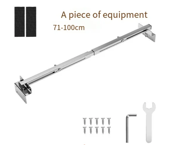 Special support rod anti-drop bracket, suitable for large kitchen sink dishwashing basin under the counter