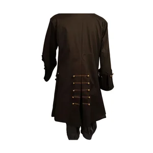 Erkekler için Jack Sparrow kostüm cosplay, yetişkin için tam bir set aradığınız takım elbise Jack sparrow kıyafetinin en iyi 10 satışı-no. 4