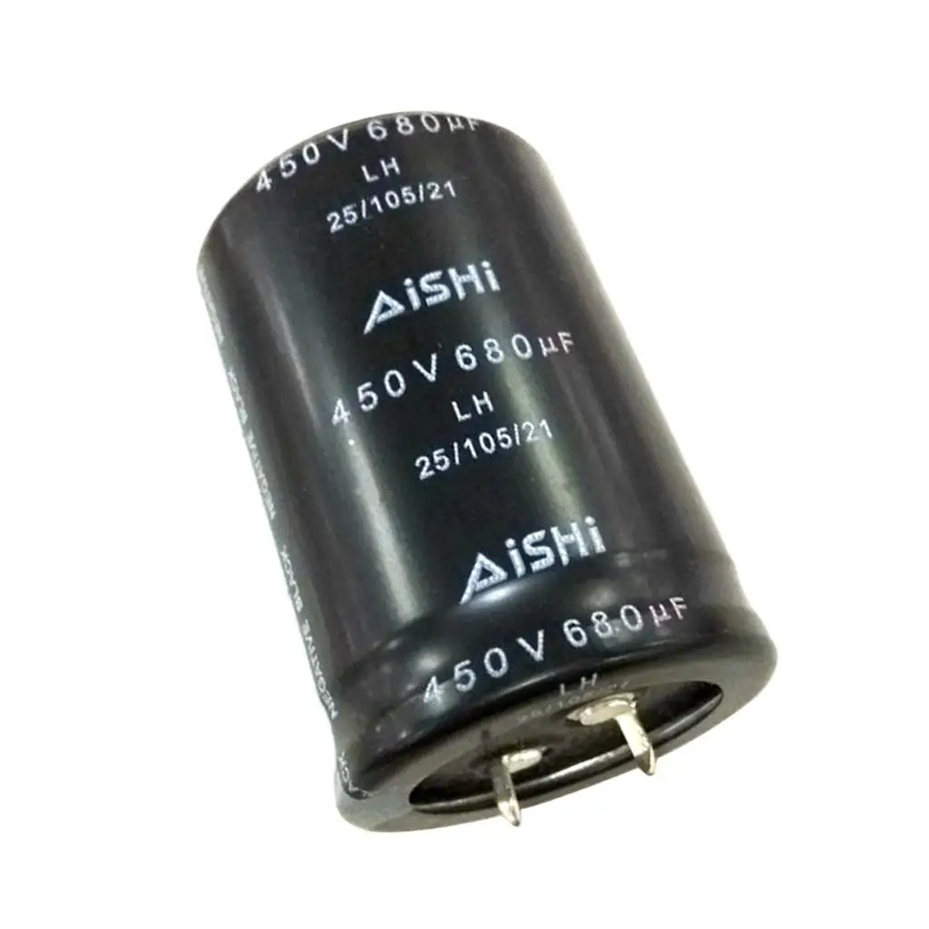 Aluminum Electrolysis Capacitor 680UF 450V DC 35mm Snap in for Electronic Component Upgrades