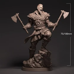 1/24 75mm 1/18 100mm Resin Model Kits Ancient Viking Warrior Figure Unpainted No Color RW-464