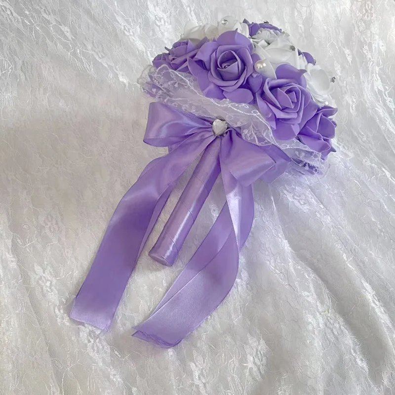 Elegant Wedding Bridal Bouquet, Romantic Floral Design, Perfect for Various Wedding Themes, Essential for Your Special Day! image 3