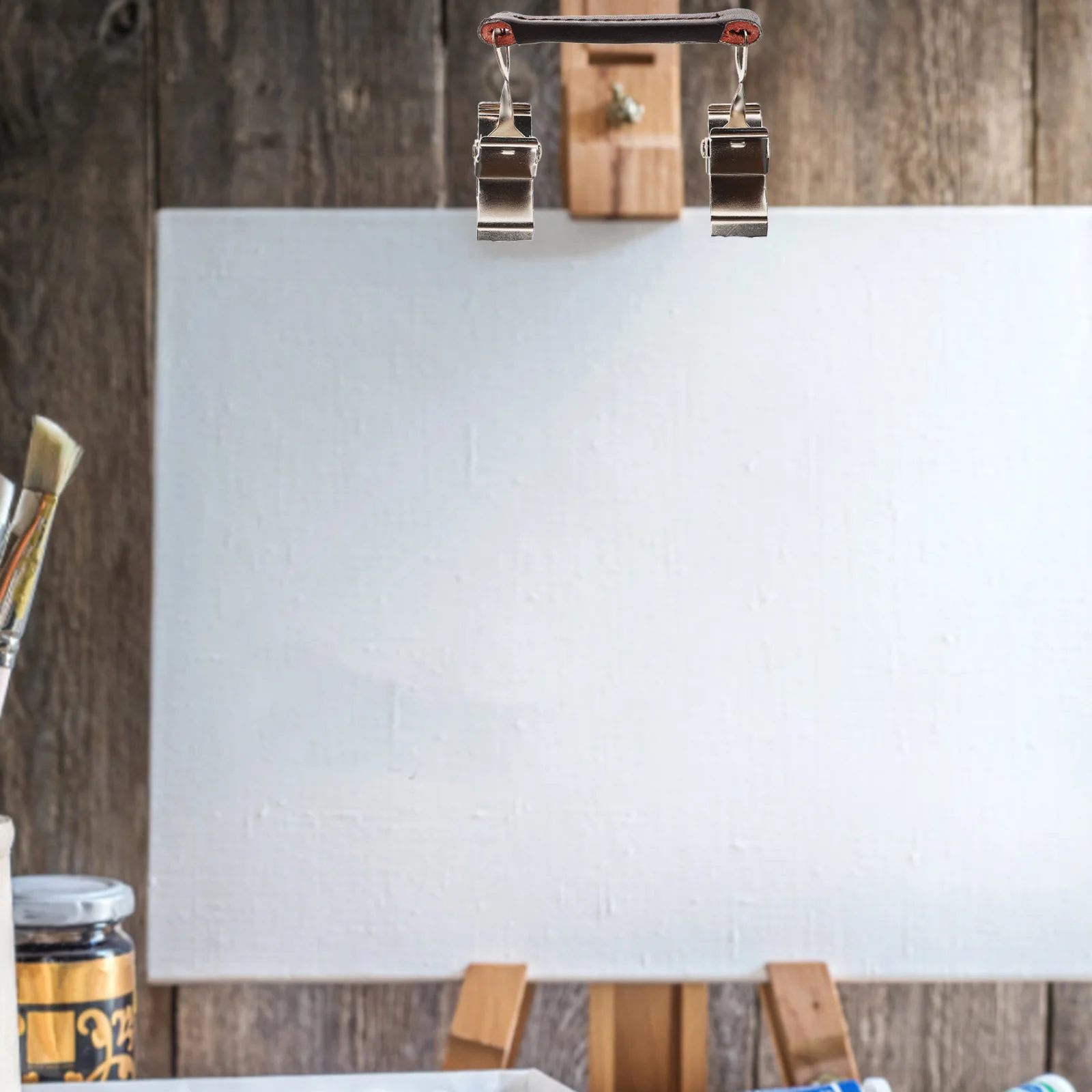 

Separating Clip For Canvas Metal Wet Canvas Carrier Oil Painting Frame Clip Art Supply Lightweight Durable Holder