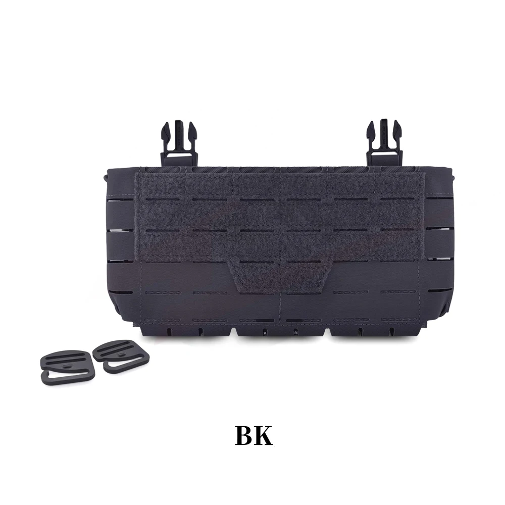 Tactical Chest Hanging Adjustable capacity Main Body Front Panel Bag for ARC Placard V4 Vest Triple 5.56 7.62 Magazine Pouch