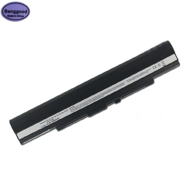 New 14.8V 4400mAh A42-UL50 Laptop Battery for ASUS UL30 UL30A U30JC UL30VT UL50 UL50AG UL80 U30 U35 U45 fit A42-UL80 A42-UL30