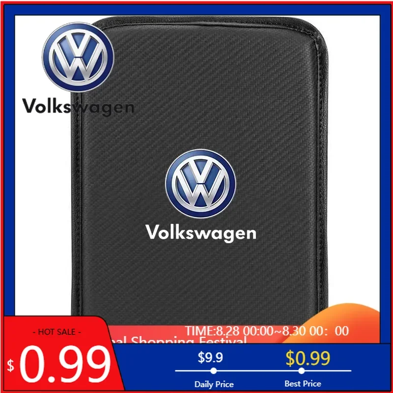 

Новинка 2026 года: Кожаные накладки на подлокотники B6 для Volkswagen, чехлы на центральную консоль и подлокотники сидений для Volkswagen VW Go