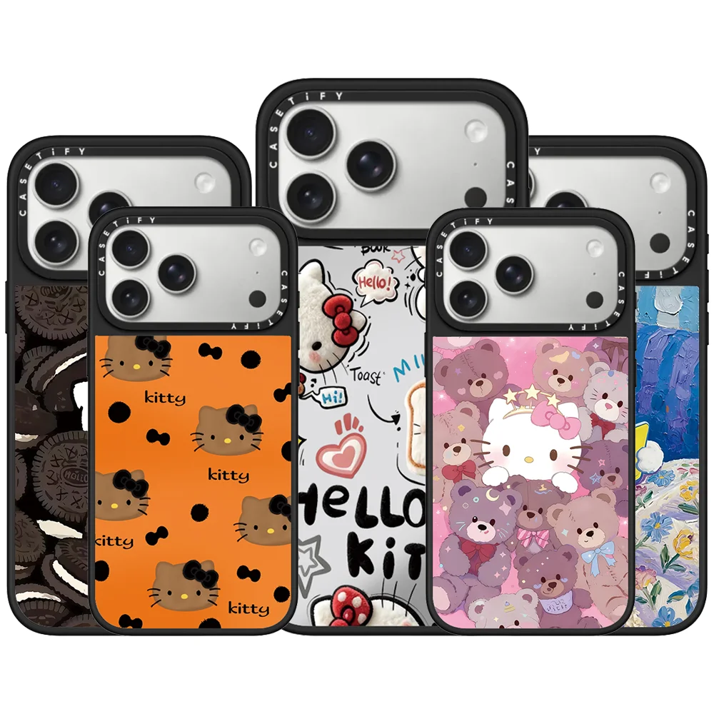 

CASETiFY Co-branded HelloKitty Cartoon Phone Case for IPhone 13 15 14 16 17 Pro Max 16 Plus Air Magnetic Protective Case