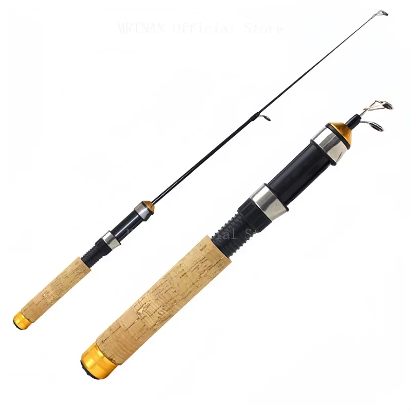 60cm Outdoor Meeresrute Teleskopische Ausziehbare Spinnrute Angelrute Angelausrüstung Fischereiwerkzeuge Hohe Qualität