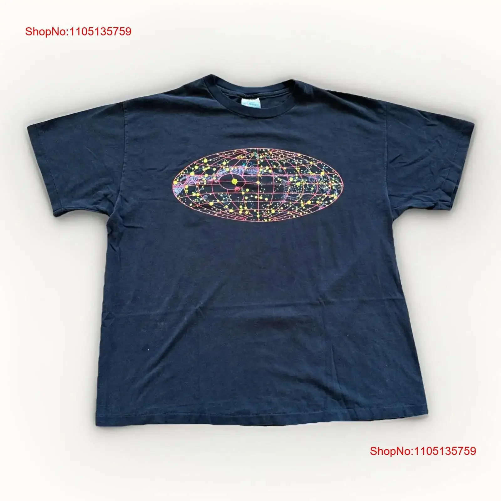 The B52 s T Shirt Mens M Interdimensional Tourgasm Band Black 90s Vintage vintage Washed Soft designer clothes Breathable