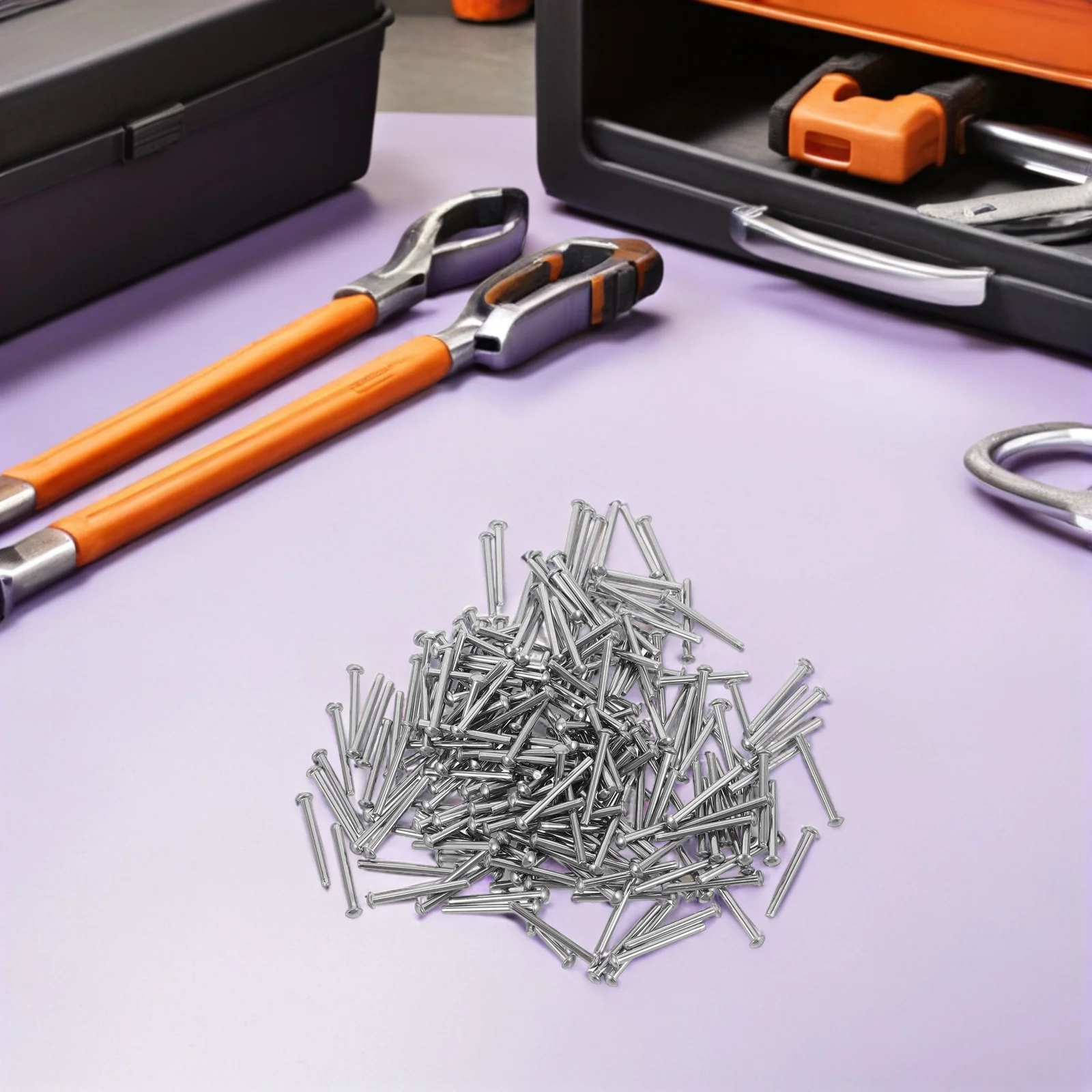 

Solid Rivets 3Mm Stainless Steel Fasteners for DIY Projects Home Repairs Construction High Strength Corrosion Resistant