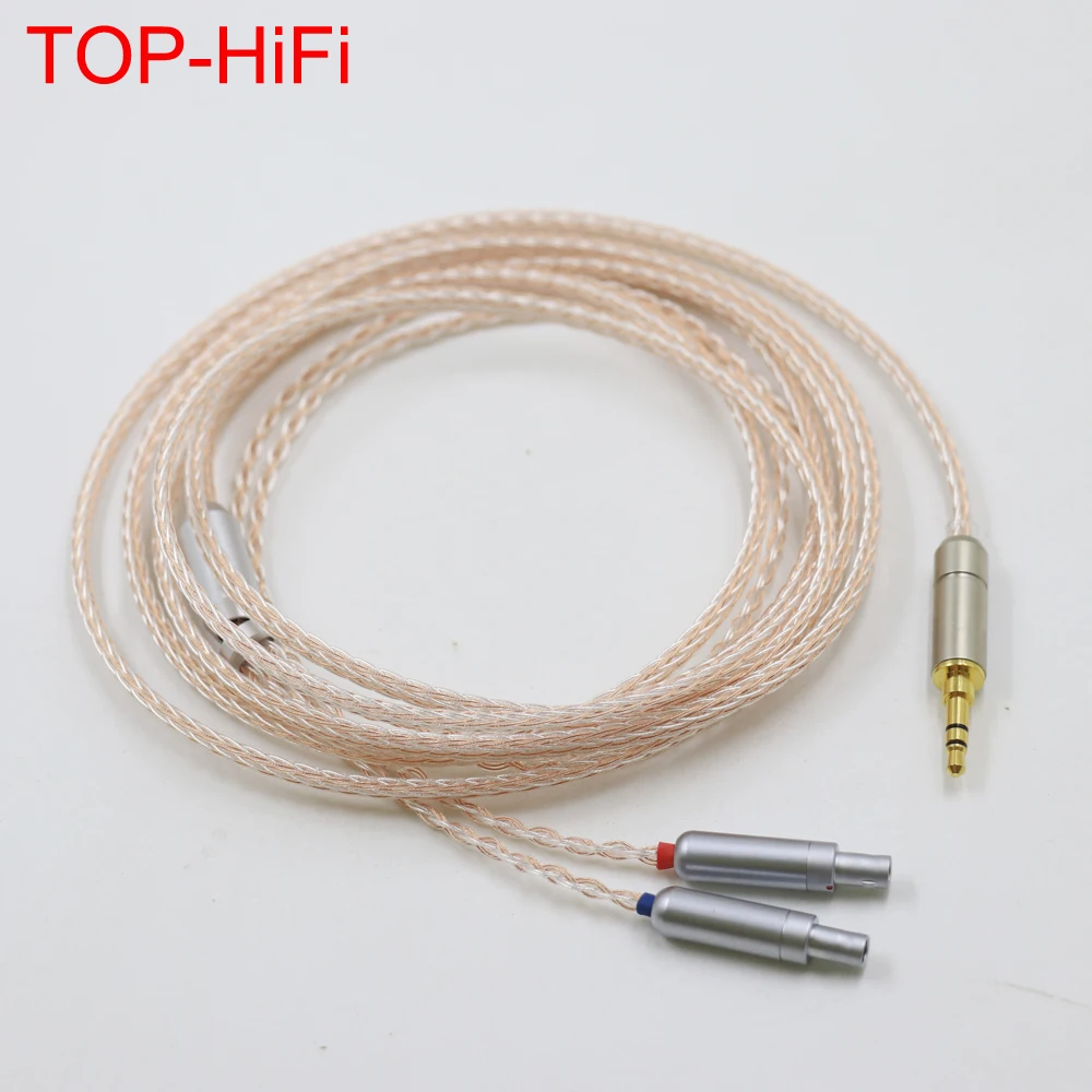 4 pin Xlr 4.4 3.5mm 2.5 6.35 jack 16 Cores PCOCC to Headphone Earphone Cable For Sennheiser hd 800 s hd800 hd800s Upgrade Cable