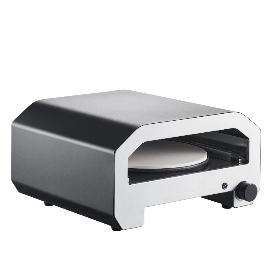 

Outdoor Pizza Oven, 16 in Propane Gas Pizza Maker, Portable Pizza-Cooker with Electric Rotation, Thickened Pizza-Stone, Carry