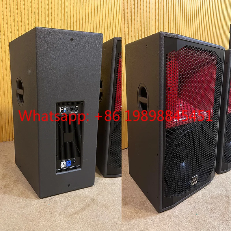 Professional Speaker for DJ Bars Party Rooms Clubs JGM Custom Storage Array Active Speakers 1200W 15 Inch Full-Range