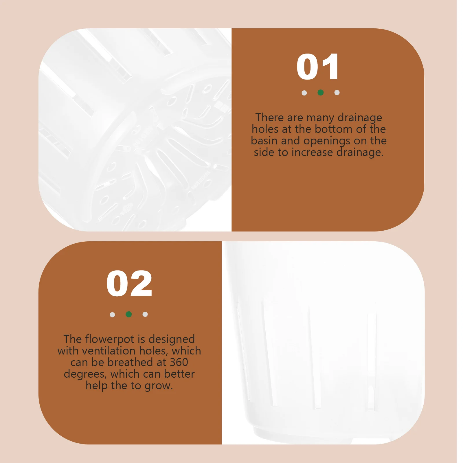 

4pcs Butterfly Orchid Pots Transparent Plant Nursery Containers For Succulents Cuttings Germination Flower Gardening Planter Cup