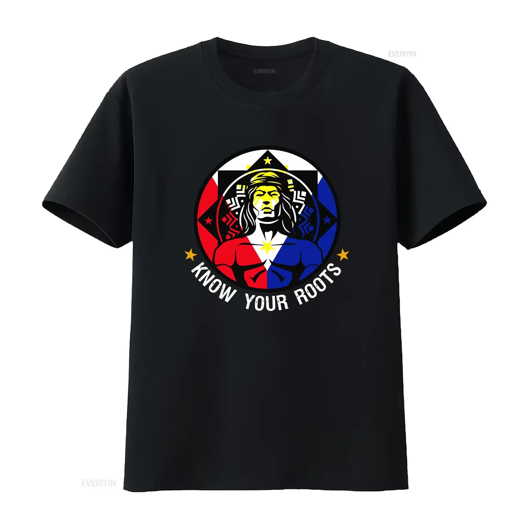 Chief Lapu Philippines Pinoy T Shirt vintage Washed Casual Stretched Unisex fashion Slightly Top For Everyday Wear