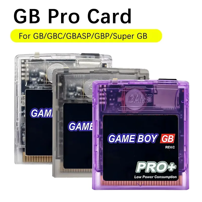 GB Game Card Gameboy Card OS V4 2000 in 1 With 4GB TF Card Game Card For GB GBC SP Game Consoles