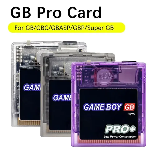 Tarjeta de juego GB Gameboy Card OS V4 2000 en 1 con tarjeta de juego TF de 4GB para consolas de juegos GB GBC SP