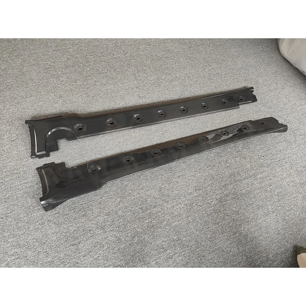 

For Porsche 911 991 992 2022+ Car Styling Real Carbon Fiber Side Skirts Aprons Car Accessories Auto Exterior Vehicle Part FRP