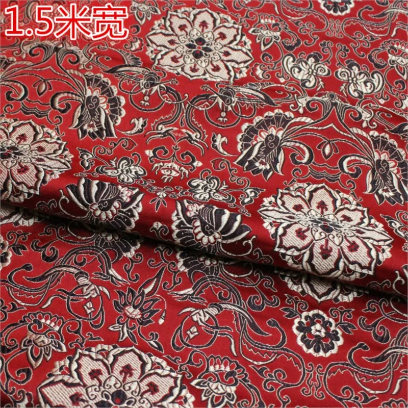 เบาะเฟอร์นิเจอร์โยนหมอน cheongsams Hanfu ตกแต่ง handcrafted ผ้าไหม jacquard ผ้าปลอมแปลงผ้าโบราณ