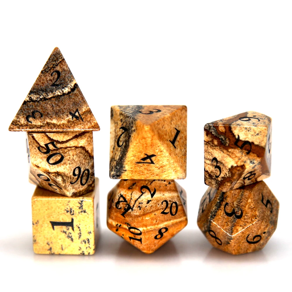 jeu-de-des-d20-personnalisable-brun-clair-texture-bois-de-jade-africain-naturel-pour-jeux-de-role-de-table-dnd-forme-polyedrique