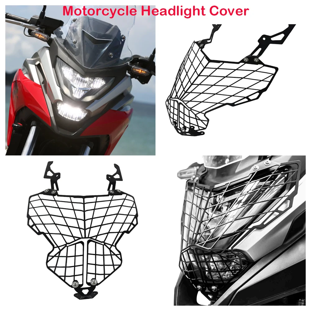 

Fits for Honda NC750X NC 750X DCT ABS 2021 2022 2023 2024 Motorcycle Headlight Grille Guard Front Headlamp Shield Cover