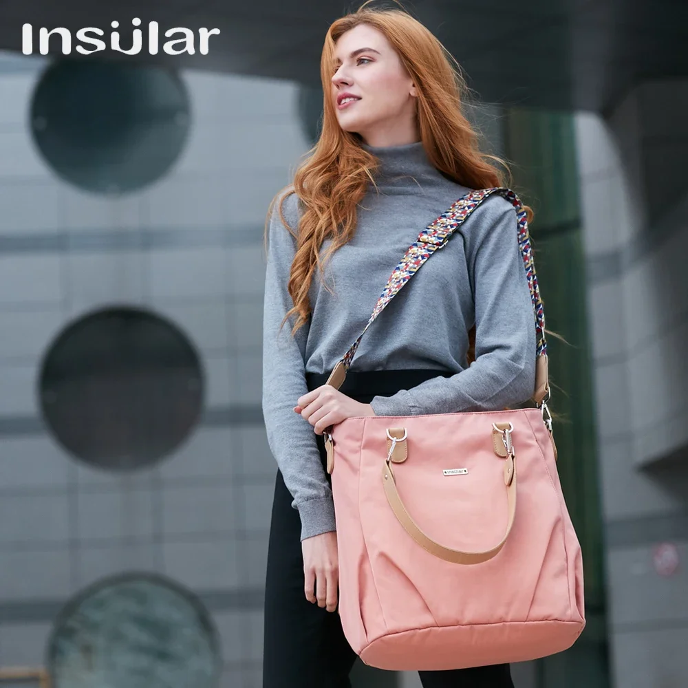 Insular New Mother Maternity Diaper Bag Baby Care Nappy Bag Brand Large Capacity Baby Travel Bag Nursing Diaper Stroller Bags