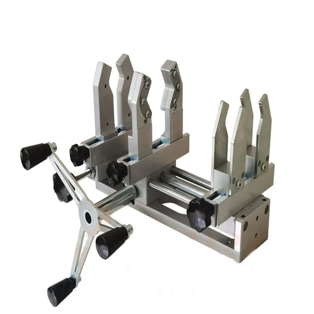 Manual hot-melt welding socket bracket socket-type special machine 63-110PE direct welding frame concentric